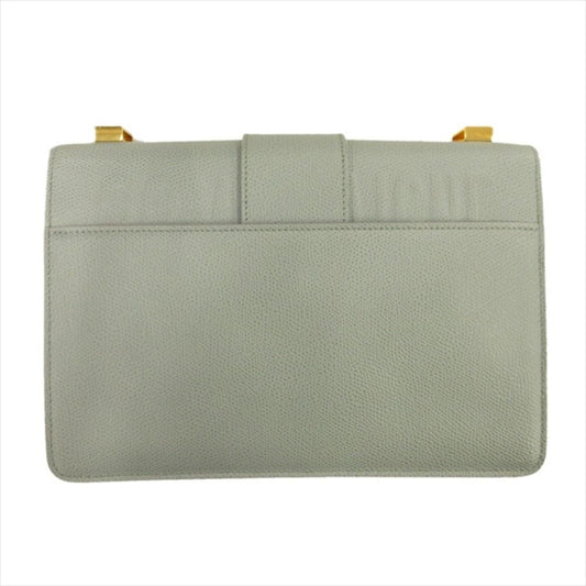 Dior le 30 Monte Ny 30 Montaigne Leather Shoulder Cross Blue Gold Handbag