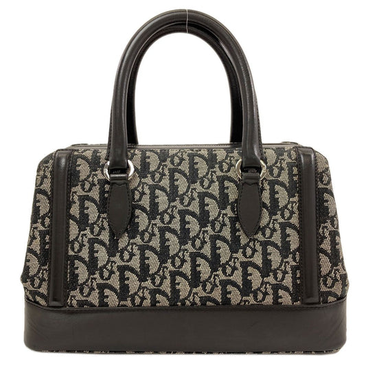 Dior Trotter Pattern Handbag Canvas