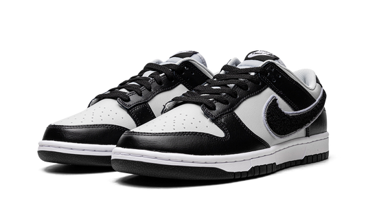 Dunk Low "Chenille Swoosh Black Grey" DQ7683 001