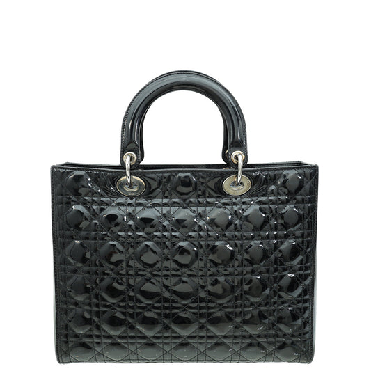 Dior Lady Dior Leather Handbag Style 44