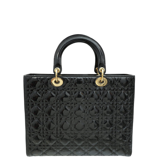 Dior Lady Dior Leather Handbag Style 63