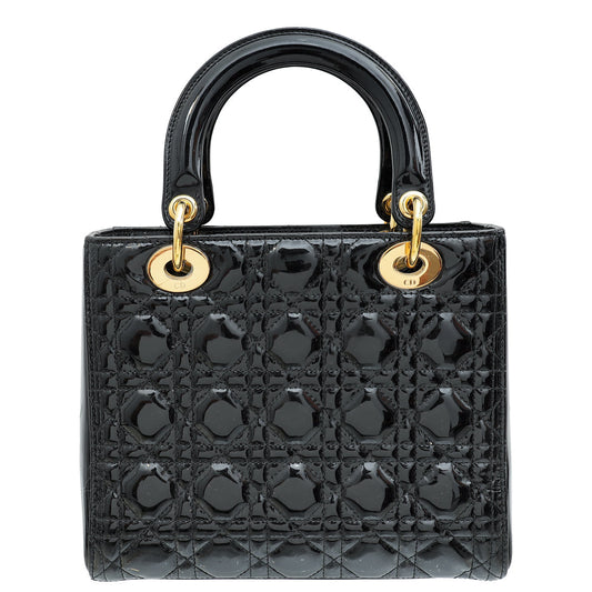 Dior Lady Dior Leather Handbag Style 67