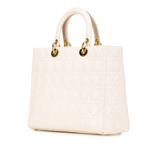 Dior Lady Dior Quilted Leather Handbag