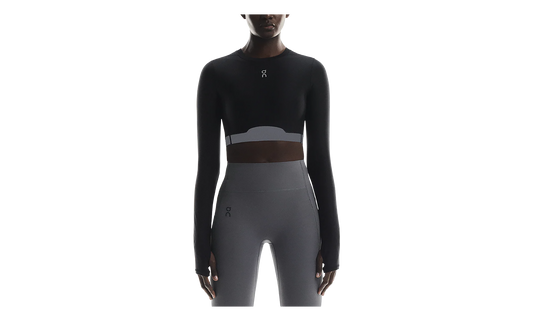 Train Long Sleeve Crop WMNS "Black" 1WF10220553