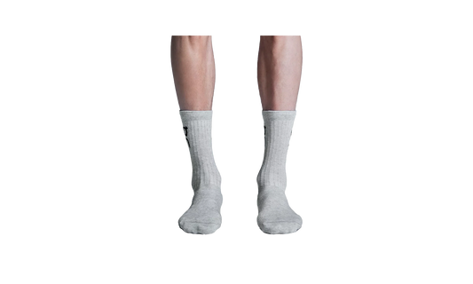 Logo Sock High 3P "Heather Gray" 2UF10311732