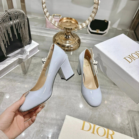 CD 26 Lolita High-Heeled 85 Baby Blue Patent Leather 679732