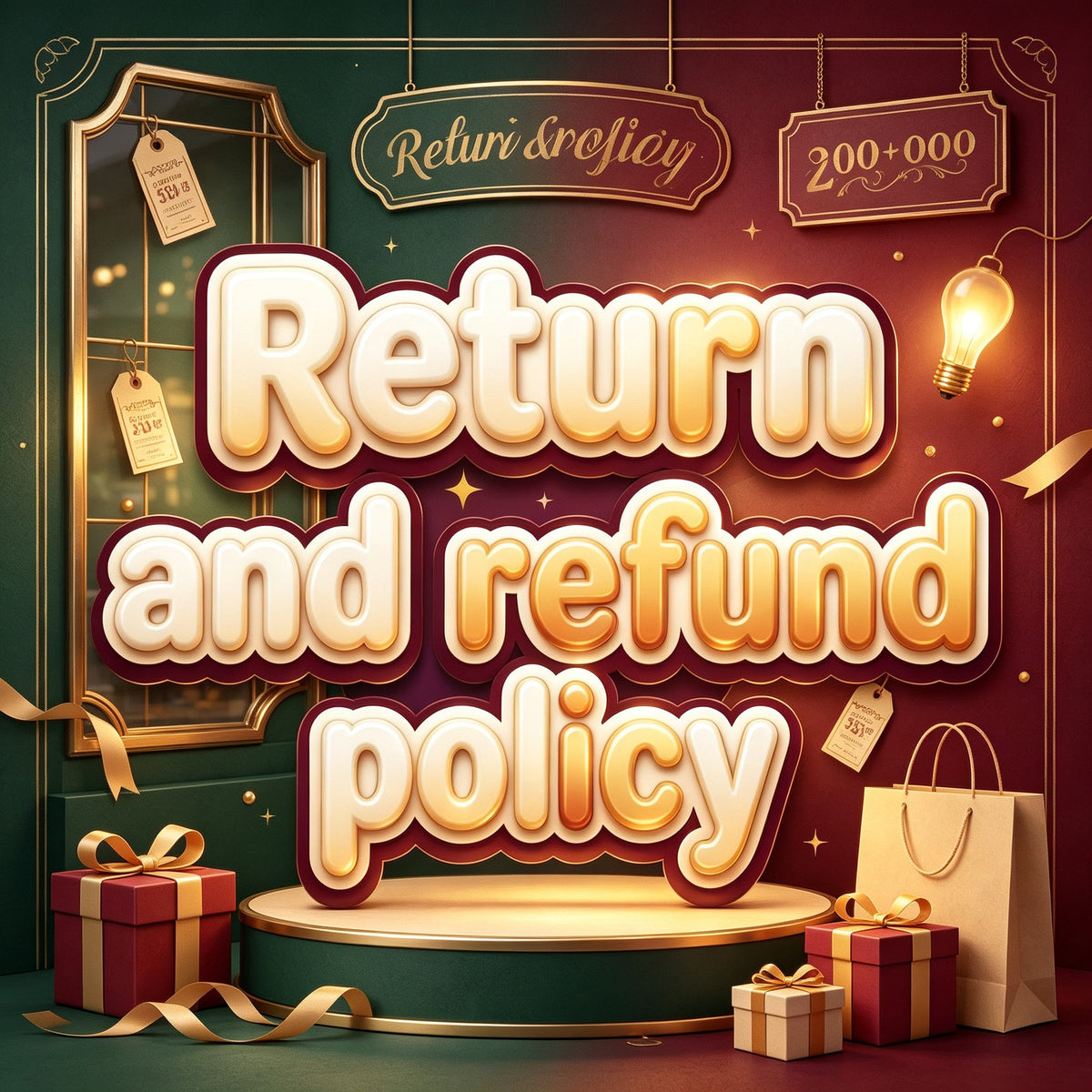 Return and refund policy