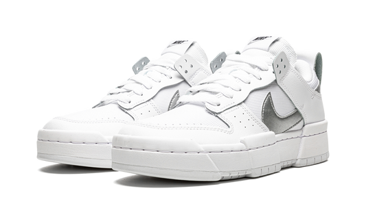 DUNK LO DISRUPT MNS WMNS "White Silver" DJ6226 100