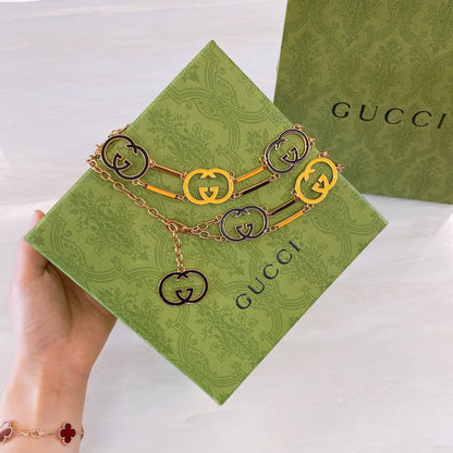Gucci 2026 Interlocking G Chain Belt 201708