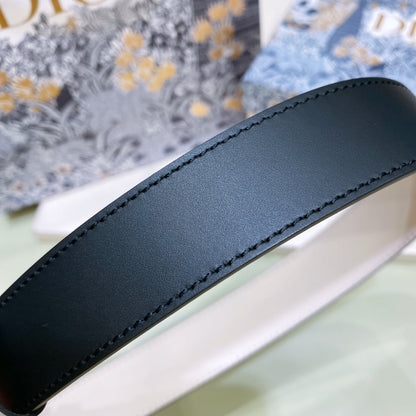 Dior 2026 D-Fence Reversible Belt 20mm Calfskin