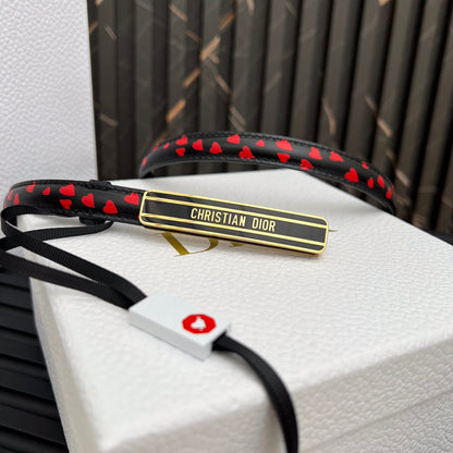 Dior 2026 ID Belt 15mm Smooth Calfskin