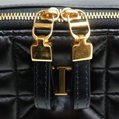 Dior Macrocanage Caro Box Bag 2-Way Shoulder Black S5140 Ungx M900