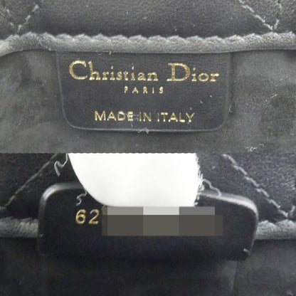 Dior Book Tote Handbag Mini Shoulder Macro Kana Jukafu Black Whp