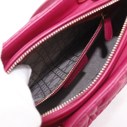 Dior Christian Cannage Lambskin Pink Handbag