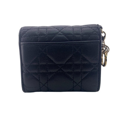 Dior Compact Wallet Lady Trifold Handbag