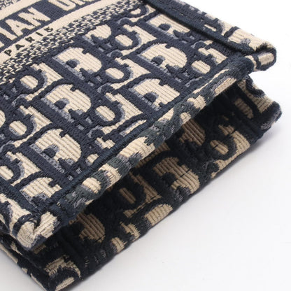 Dior Handbag Book Tote Tikal Mini Phone Oh Breek Navy Canvas Oh Oblique Cook
