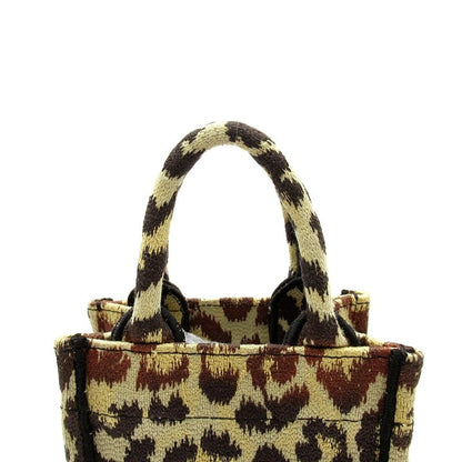 Dior Book Tote Mini Phone Canvas Handbag Leopard