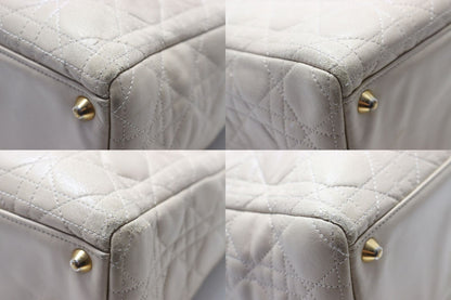 Dior Lady Cannage Leather Handbag