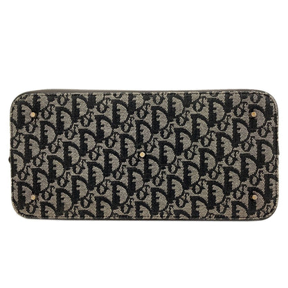 Dior Trotter Pattern Handbag Canvas