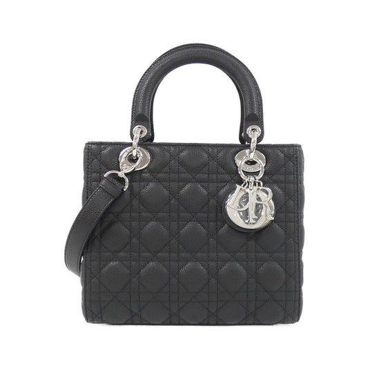 Dior Lady Bag Handbag Black