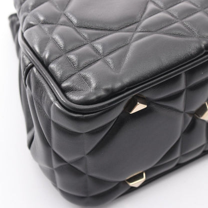 Dior Handbag 95.22 Small 2-Way Black Leather