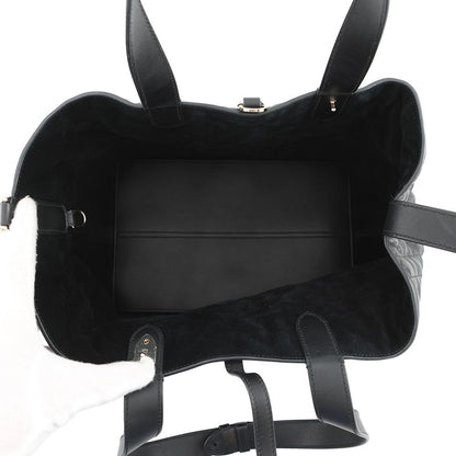 Dior Handbag Macro Cannage Toujour Leather Black