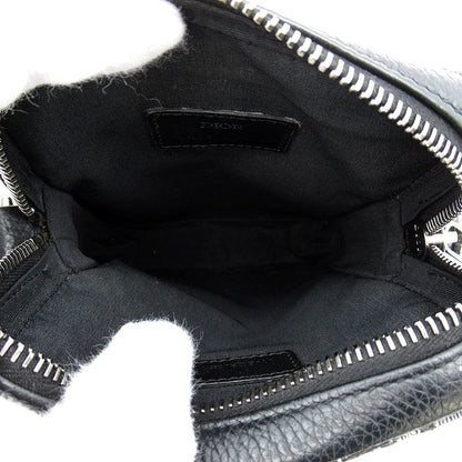 Dior Oblique Messenger Pouch Jacquard Handbag Navy Gray Beauty
