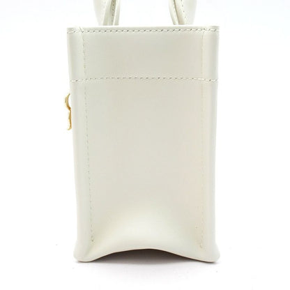Dior Book Tote Mini Macro Cannage Calfskin Handbag Lattewhite