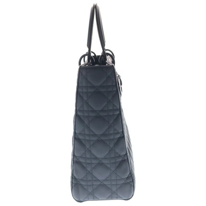 Dior Lady Large Cannage Leather Black Handbag