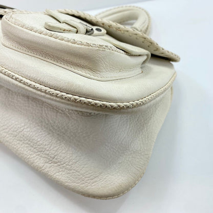 Dior Handbag Gaucho White