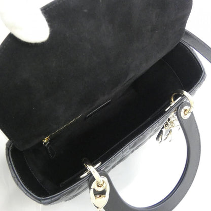 Dior Lady Bag Handbag Black