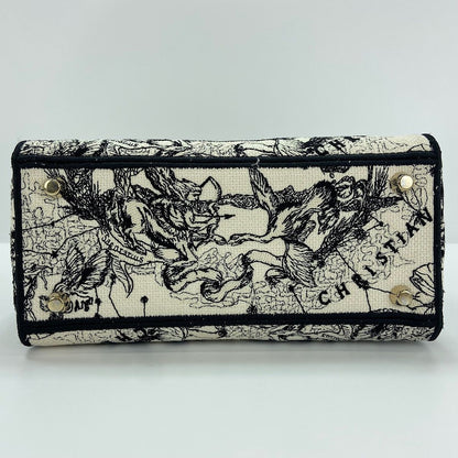Dior Handbag Lady Embroidery 2-Way