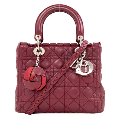 Dior Lady 2-Way Handbag Calf