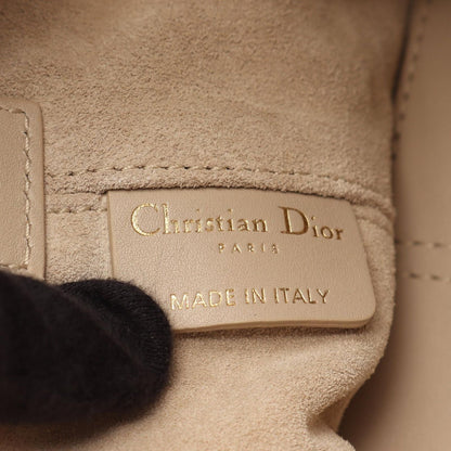 Dior Handbag Toujours Bag Small Beige Leather