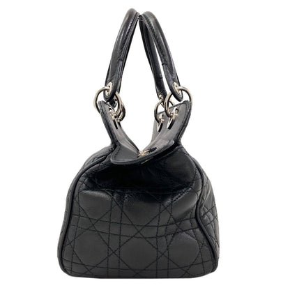 Dior Cannage Handbag Lambskin