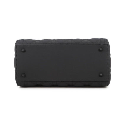 Dior Handbag Lady Ultra Matte Calfskin 2-Way Shoulder Black