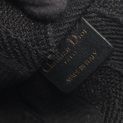 Dior Handbag Book Tote Mini Black Canvas