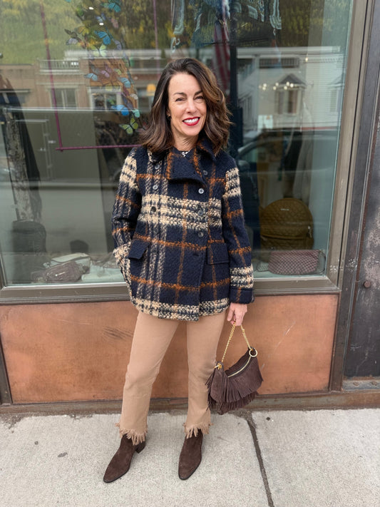 Hannes Plaid Jacket