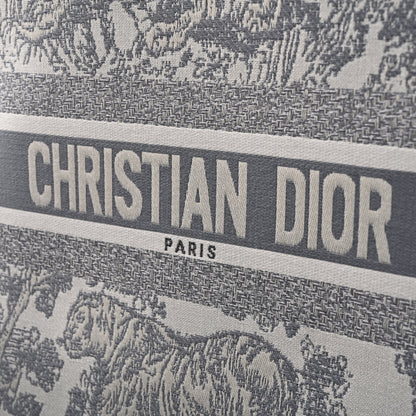 Christian Dior Large Book Tote – Toile de Jouy Embroidery