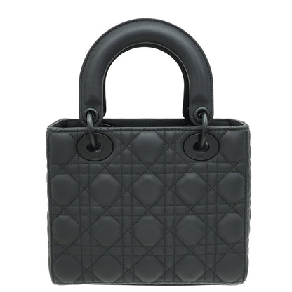 Dior Lady Dior Leather Handbag Style 57