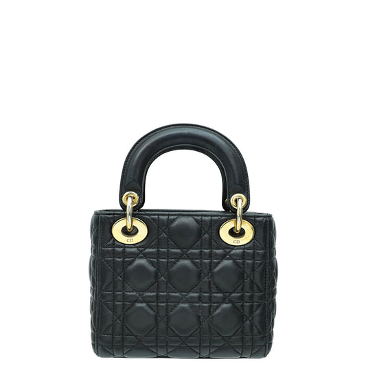 Dior Lady Dior Leather Handbag Style 51