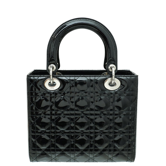 Dior Lady Dior Leather Handbag Style 34