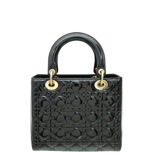 Dior Lady Dior Leather Handbag Style 45