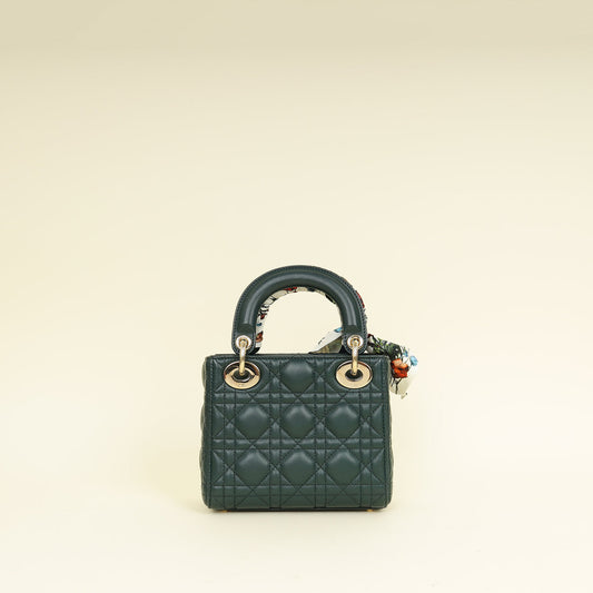 Dior Lady Dior Leather Handbag Style 88