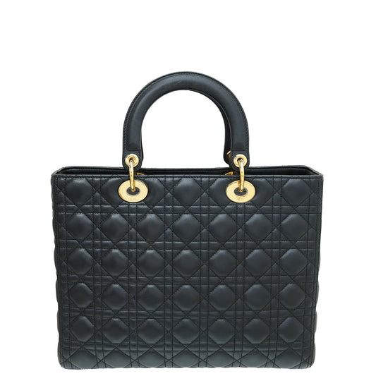 Dior Lady Dior Leather Handbag Style 32