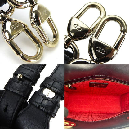 Christian Dior 2way Handbag Shoulder Lady Cannage My Abc Small
