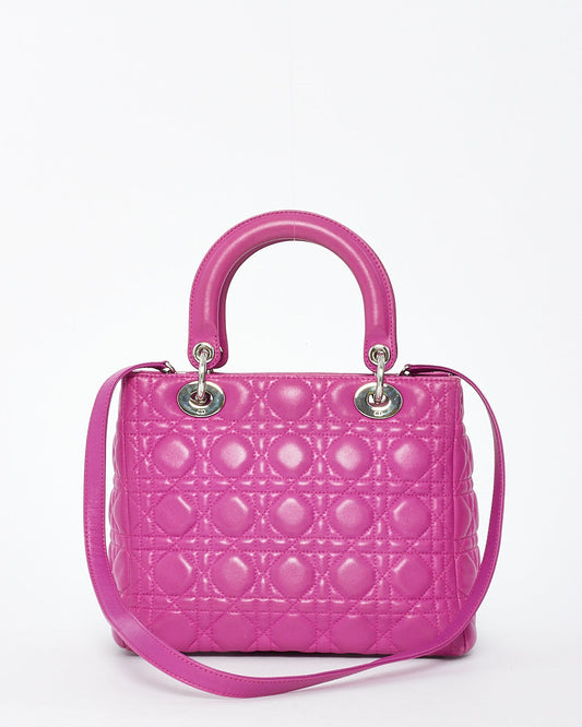 Dior Lady Dior Leather Handbag