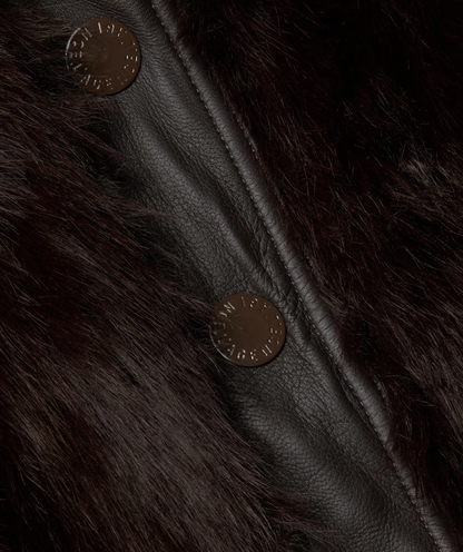 L'Agence Claira Faux Jacket