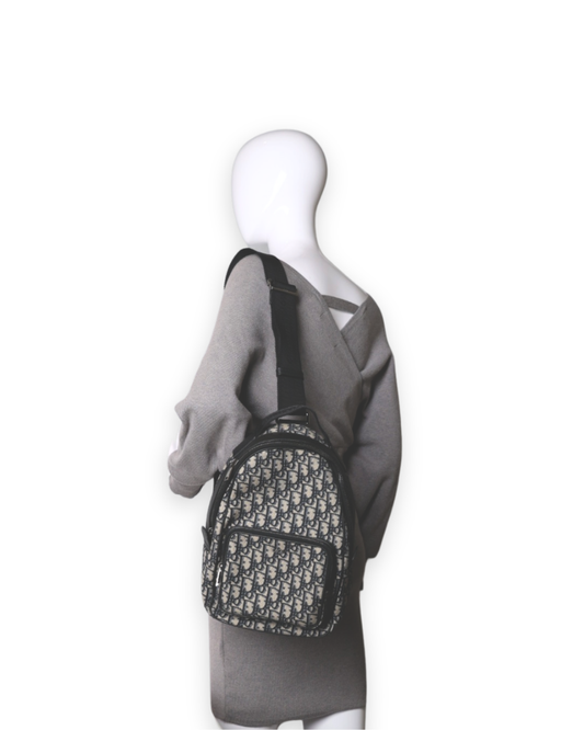 Dior - Men Oblique Jacquard Backpack