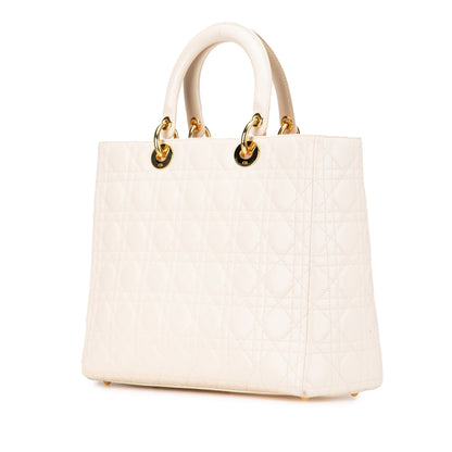 Dior Lady Dior Quilted Leather Handbag